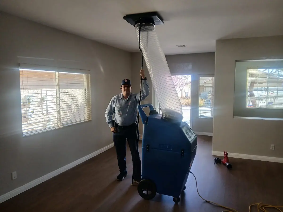 Professional Dryer Vent Cleaning work inside a Lake City home